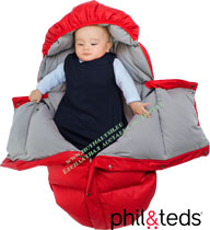   Phil&Teds Duck Down Sleeping Bag NEW!